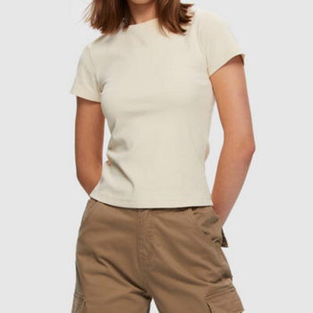 Kuwalla Kuwalla Women's Micro Rib Tee WKUL-MRT750