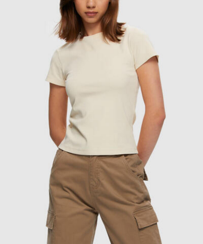 Kuwalla Kuwalla Femmes T-shirt Micro Côte WKUL-MRT750