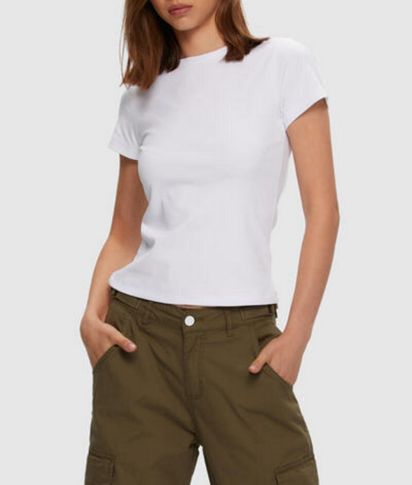 Kuwalla Kuwalla Women's Micro Rib Tee WKUL-MRT750