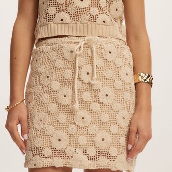 Kuwalla Kuwalla Women's Zaya Crochet Skirt WKUL-0125-ZCS203