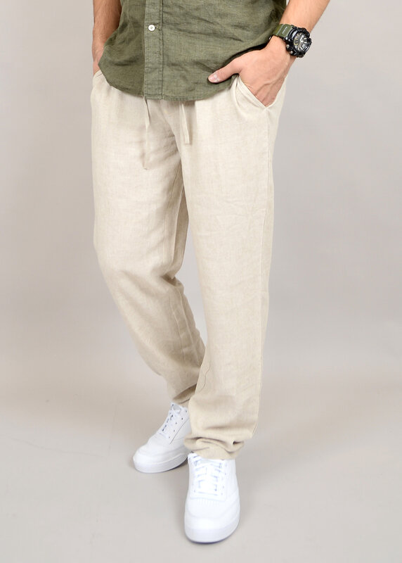 Hedge Hedge Hommes Pantalon en Lin 41MW600S