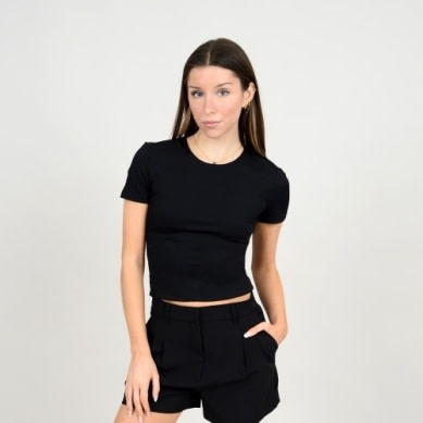 Second Skin Second Skin Women's Roxi Crew Neck Top 53T151S11