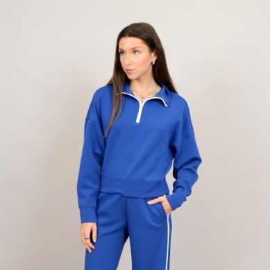 Cloth Cloth Women's Mailyn Soft Knit 1/2 Zip 56T131S