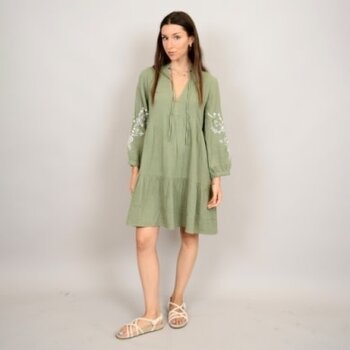 Cloth Cloth Femmes Rua Bubble Gauze Robe 56WD219S