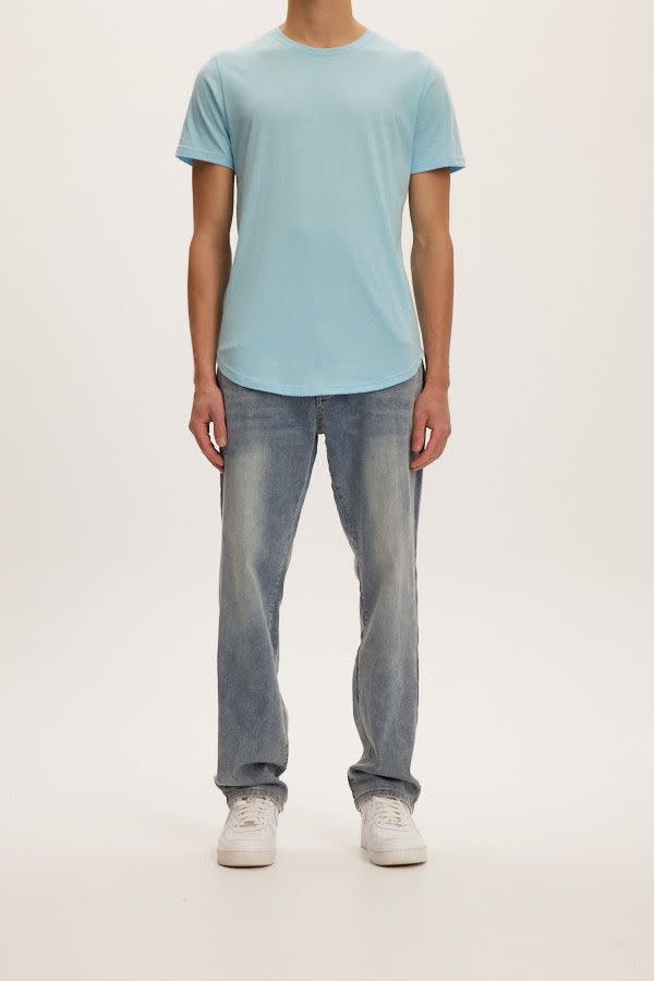 Kuwalla Kuwalla Hommes Denim Jambes Droites KUL-0125-K4-MDBLU