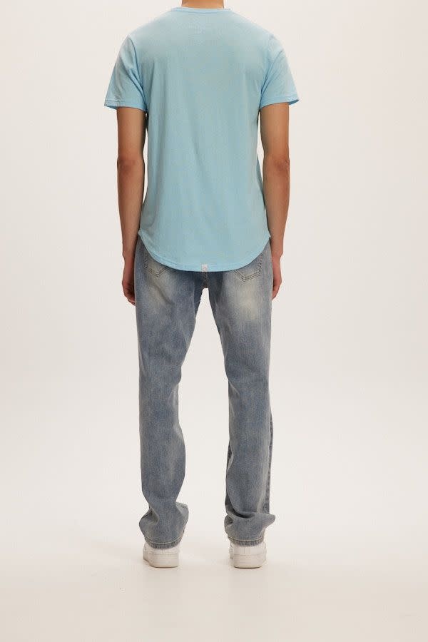 Kuwalla Kuwalla Hommes Denim Jambes Droites KUL-0125-K4-MDBLU