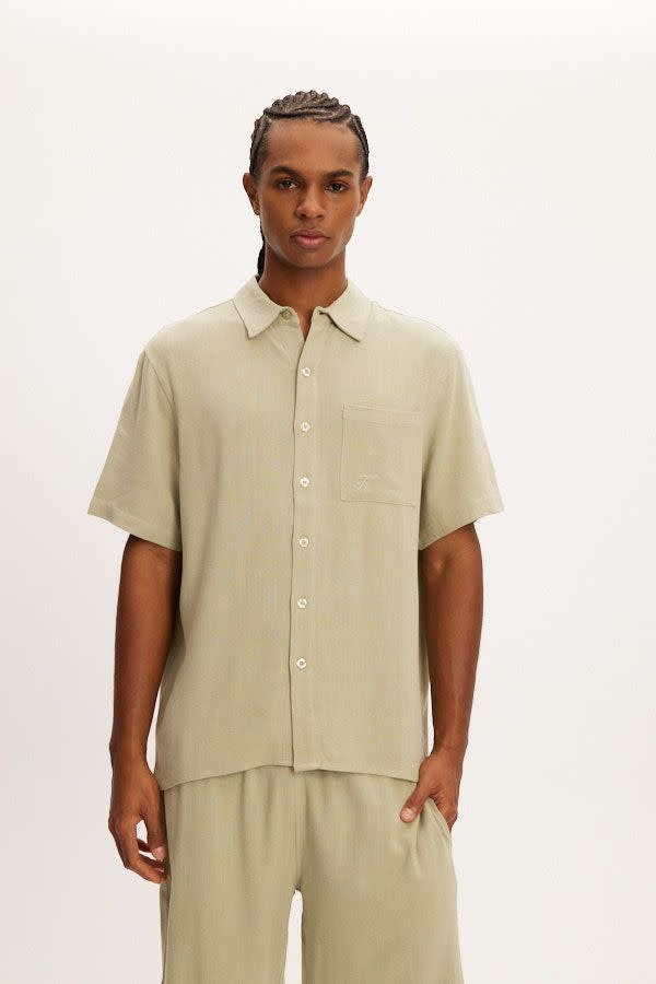 Kuwalla Kuwalla Hommes Chemise Lin KUL-0125-SS012