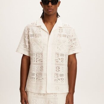 Kuwalla Kuwalla Men's Crochet Yacht Shirt 2.0 KUL-0125-CYS101