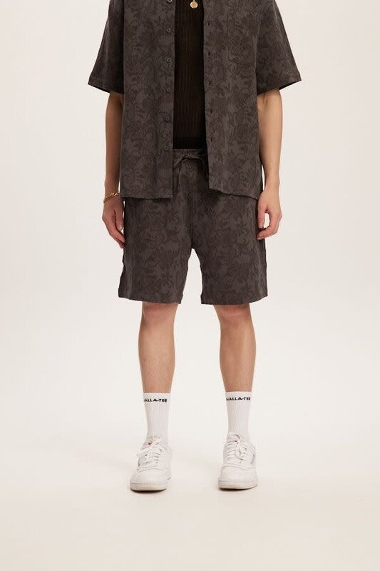 Kuwalla Kuwalla Men's Jacquared Linen Short KUL-0125-LISH013J