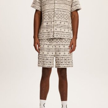 Kuwalla Kuwalla Hommes Jacquared Tribal Short KUL-0125-JTS109