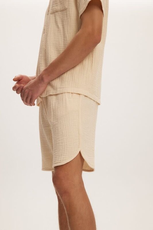 Kuwalla Kuwalla Hommes Resort Seersucker Short UKUL-0125-RSH018B