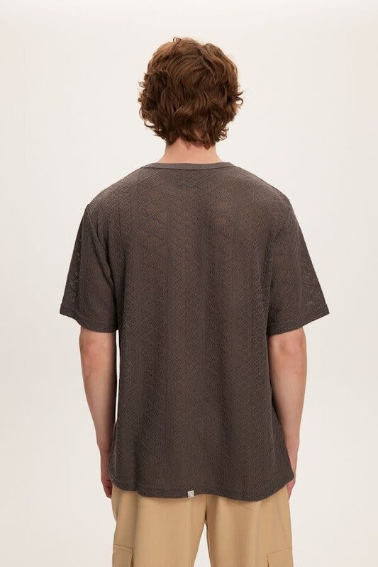 Kuwalla Kuwalla Hommes T-shirt en Jersey Crocheté KUL-0125-MRT607