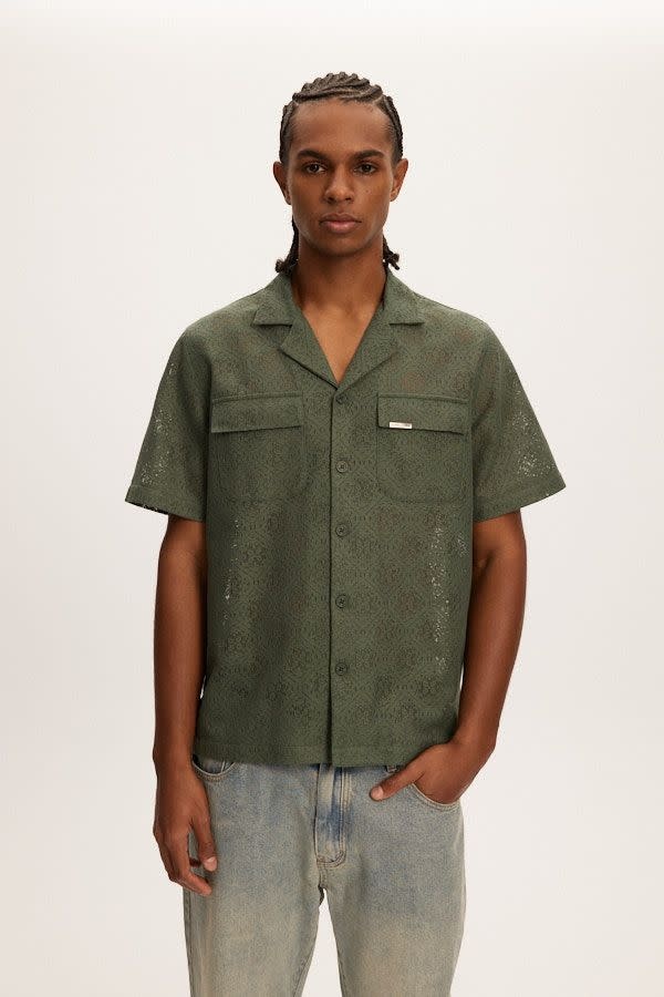 Kuwalla Kuwalla Hommes Chemise Lace Yacht KUL-0125-LYS015