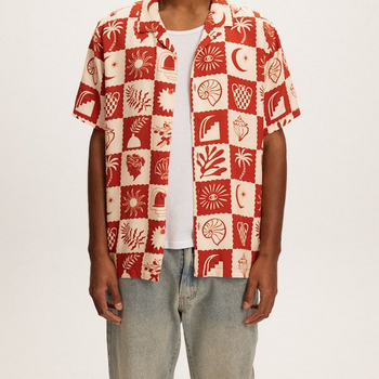 Kuwalla Kuwalla Hommes Chemise Plage KUL-0125-SS008B