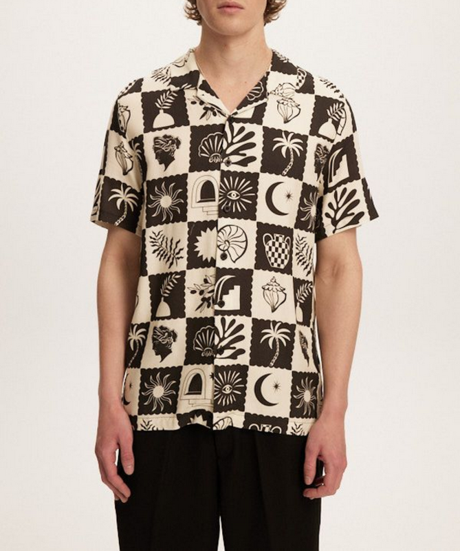 Kuwalla Kuwalla Hommes Chemise Plage KUL-0125-SS008B