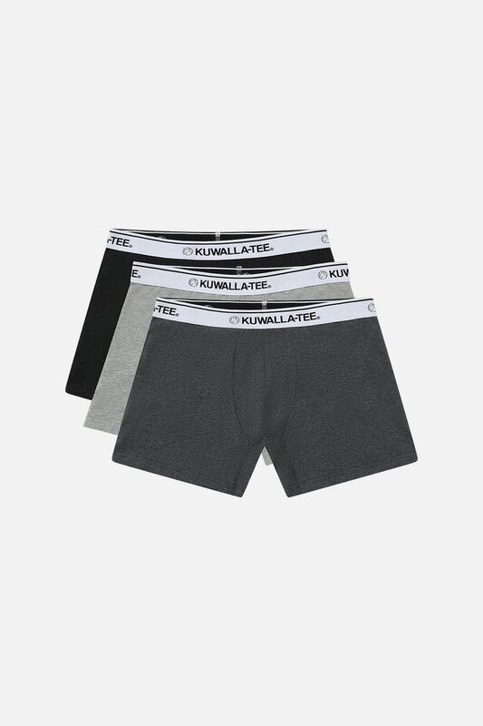 Kuwalla Kuwalla Hommes 3 Paire Boxeur KUL-B100