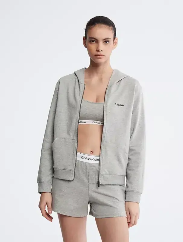 Calvin Klein Calvin Klein Femmes Fermeture à Glissière Intégrale Capuche QS6869G