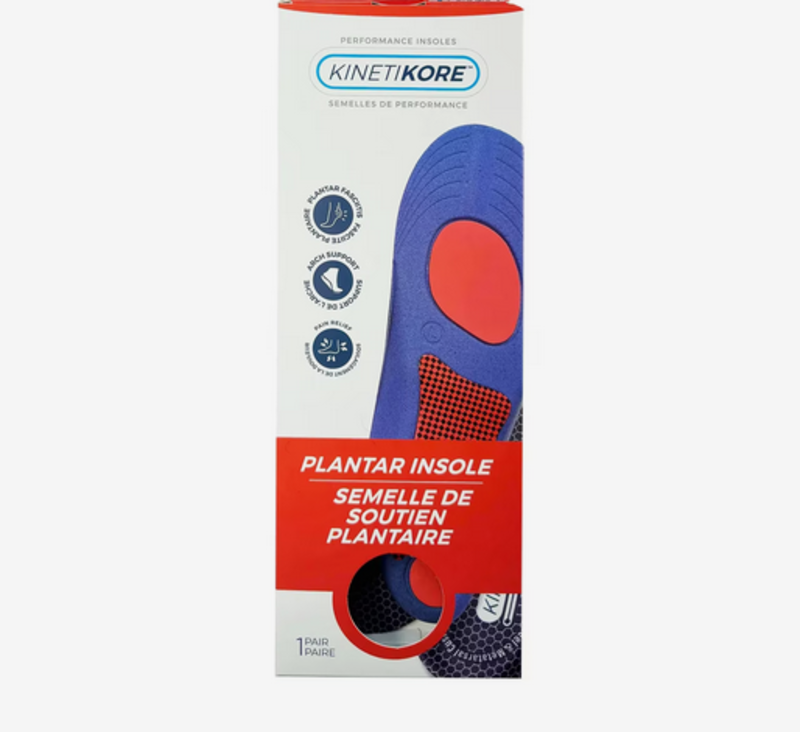 Walter's Shoe Care Kinetikore Women's Plantar-Insole 416004024