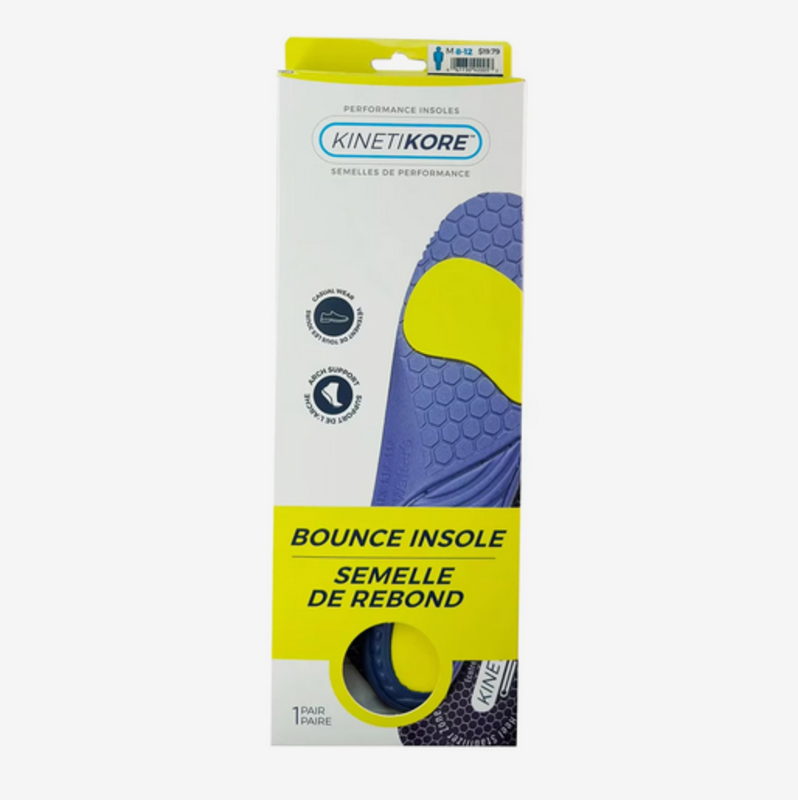 Walter's Shoe Care Kinetikore Men's Bounce -Insole 416004021