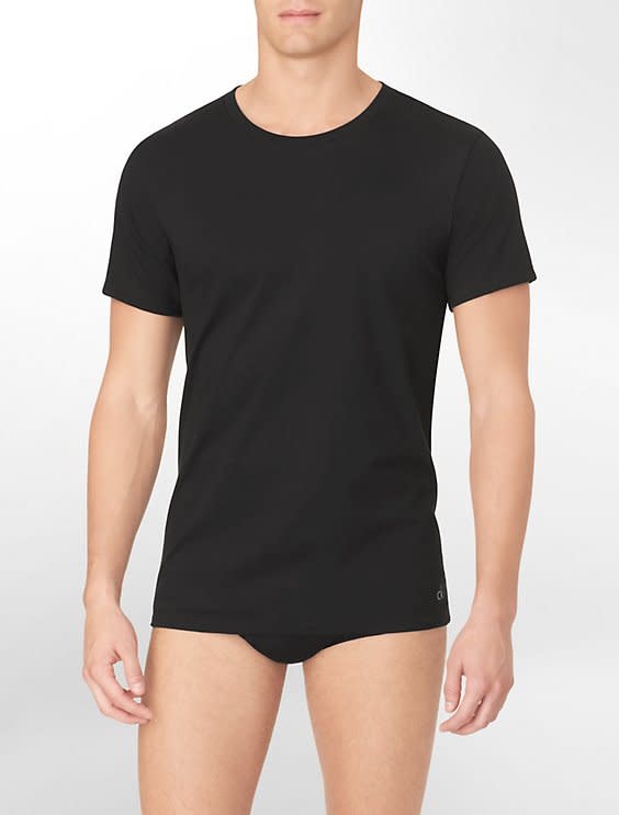 Calvin Klein Calvin Klein Men's 3 Pack Cotton Crew Top NB4011G
