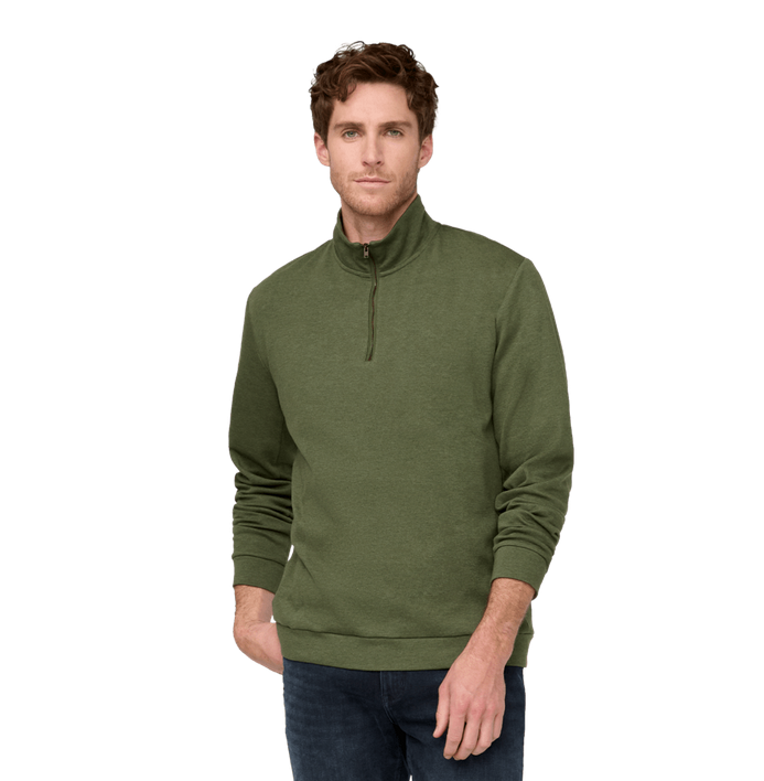 DU/ER DU/ER Men's Performance Flannel Quarter Zip MHKT1909