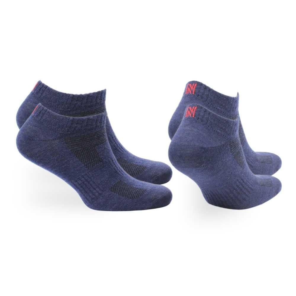 Norfolk Norfolk Unisex Sheldon-LC 2PK Low Cut Merino