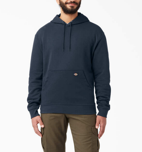 Dickies Wordmark DWR Pullover Fleece Con Cappuccio Uomo - Verde, Taglia XL, Idrorepellente, Logo Sulla Manica - 4