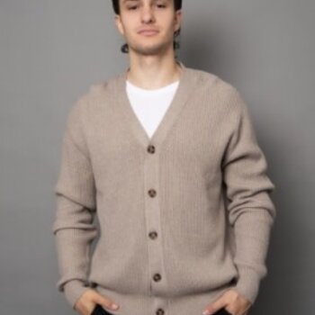 Hedge Hedge Men's Rib Cardigan 77MS716S