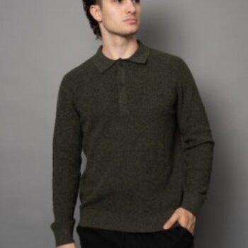 Hedge Hedge Men's Polo Sweater 77MSR309S
