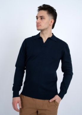 Hedge Hedge Men's Johnny Collar Sweater 77MS339S