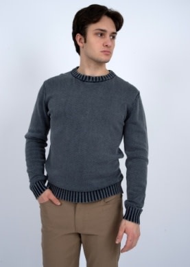 Hedge Hedge Hommes Chandail Col Ras du Cou 77MS329S