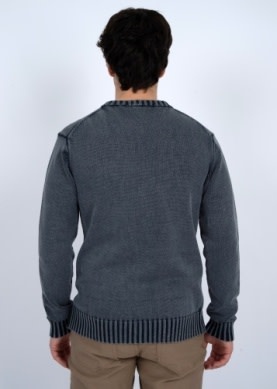 Hedge Hedge Hommes Chandail Col Ras du Cou 77MS329S