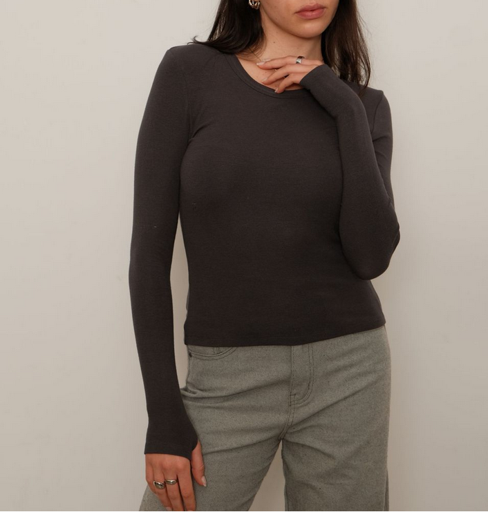 Kuwalla Kuwalla Femmes Ingrid Chandail à Col Ras du Cou en Laine WKUL-0325-IWC602
