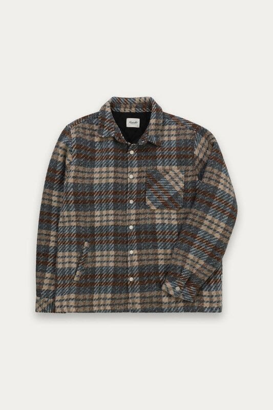 Kuwalla Kuwalla Hommes Veste à Carreaux épais KUL-0325-PS102
