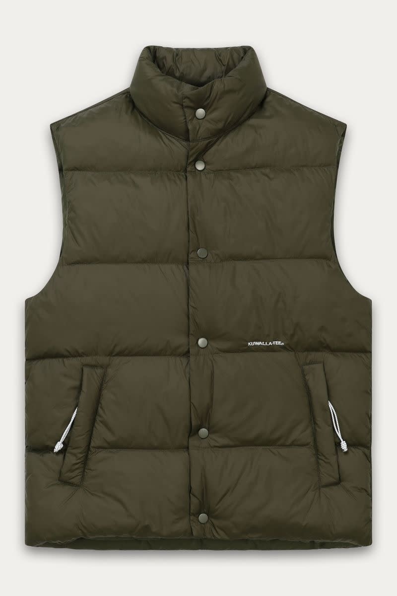 Kuwalla Kuwalla Men's Nylon Puffer Vest UKUL-0325-NPV805