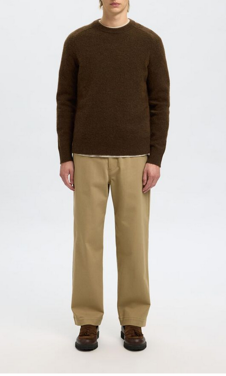 SELECTED Selected Men's LS Knit Crew Neck 16086699