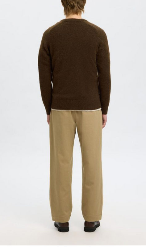 SELECTED Selected Men's LS Knit Crew Neck 16086699