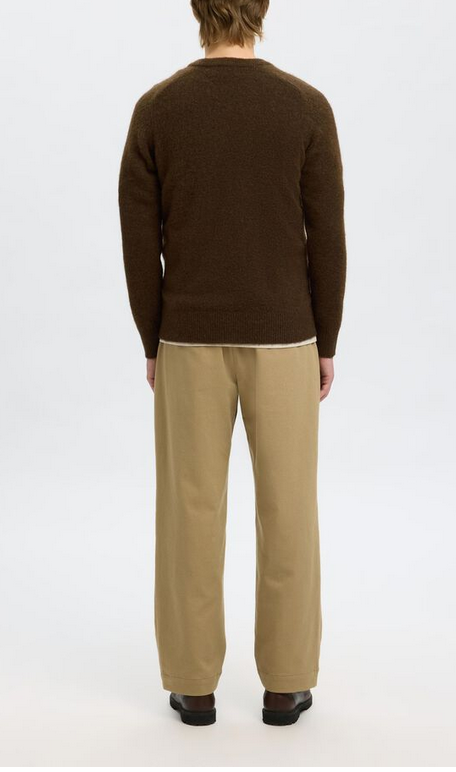 SELECTED Selected Men's LS Knit Crew Neck 16086699