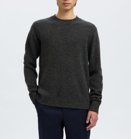 SELECTED Selected Men's LS Knit Crew Neck 16094644