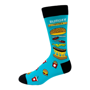 Crazy Toes Crazy Toes 05014 Burger 33/Turquoise 8-12