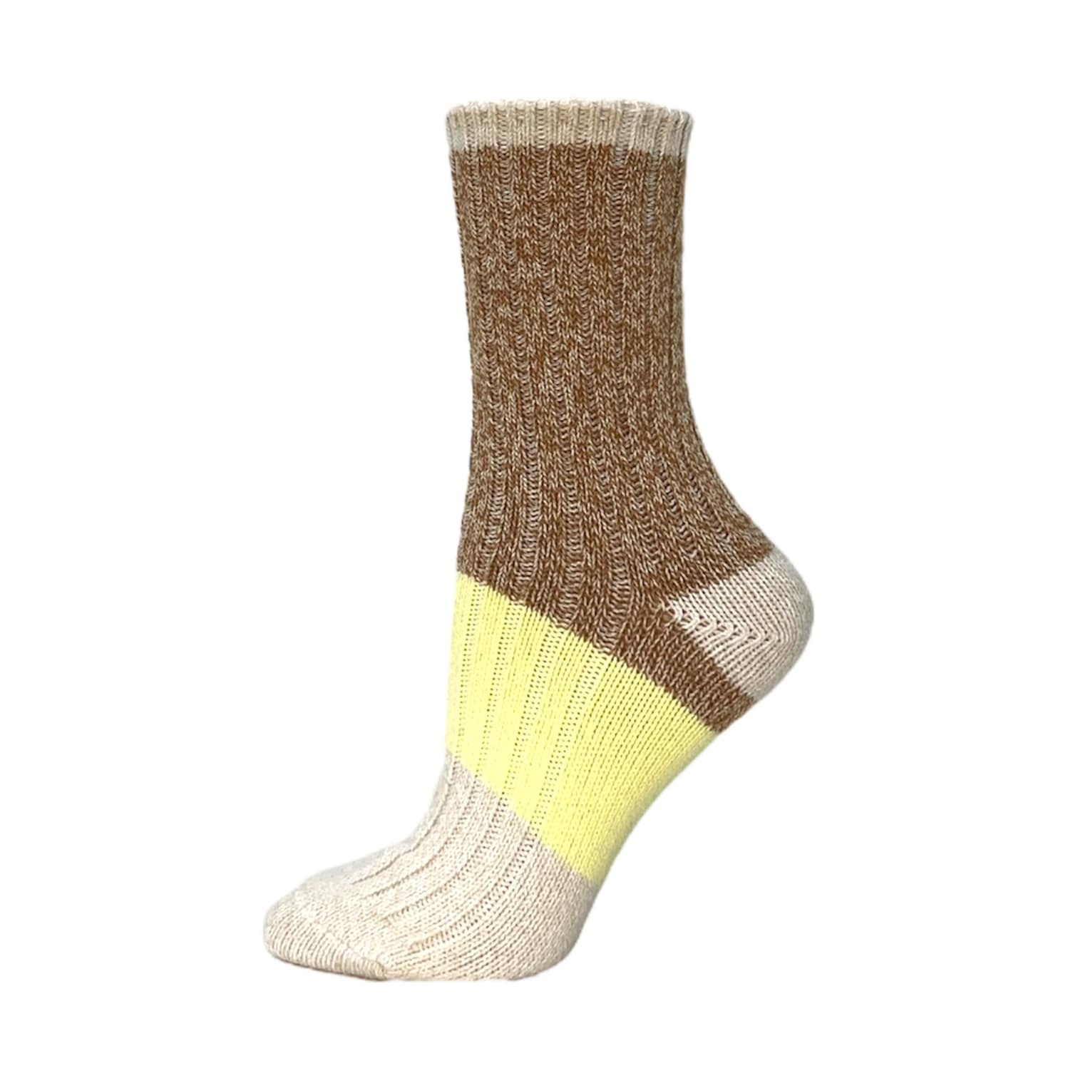 Key Socks Key Femmes SG025 Bas Polytam Block