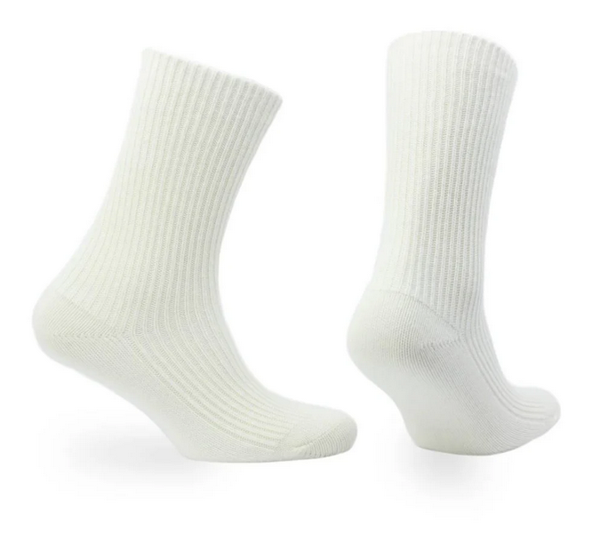 Norfolk Norfolk Women's Bedsocks Ribbed Wool Blend