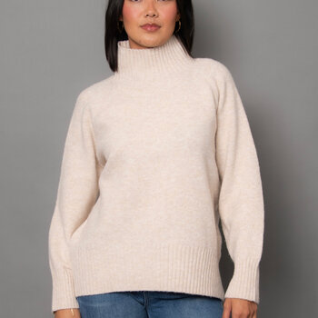Cloth Cloth Women's Anthousa LS Raglan Mock Neck 77S307S