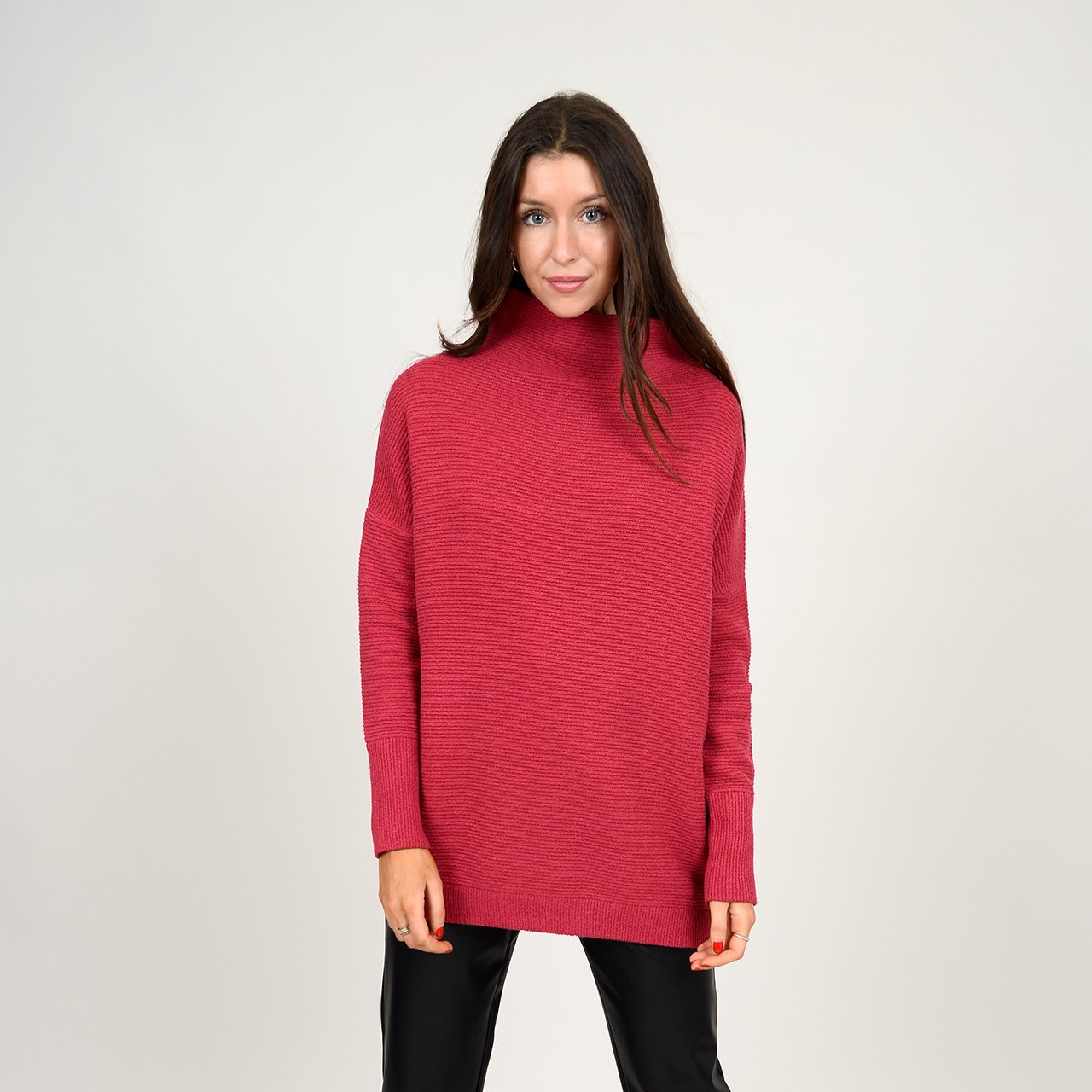 Cloth Cloth Women's Nancy Ottoman Mock Neck 73S155S1