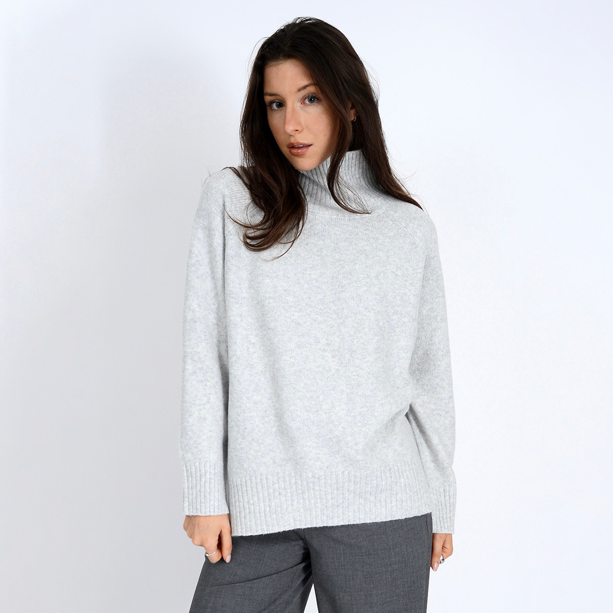 Cloth Cloth Women's Anthousa LS Raglan Mock Neck 77S307S