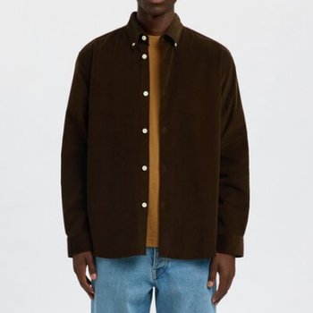 SELECTED Selected Men's Cord LS Shirt 16098418
