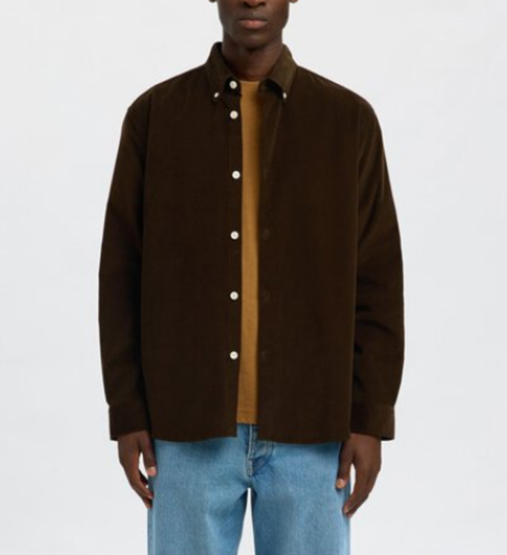 SELECTED Selected Men's Cord LS Shirt 16098418