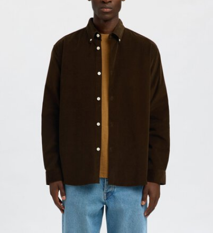 SELECTED Selected Hommes Cord LS Chemise 16098418