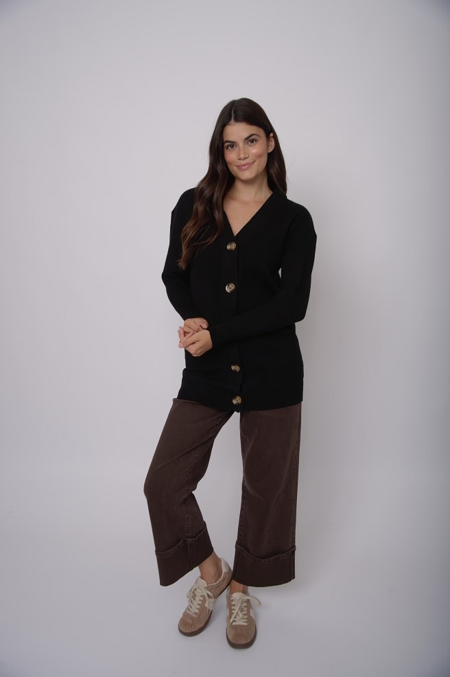 RD Style Do Not Ask Femmes Abella Cardigan à Col V 77S216S