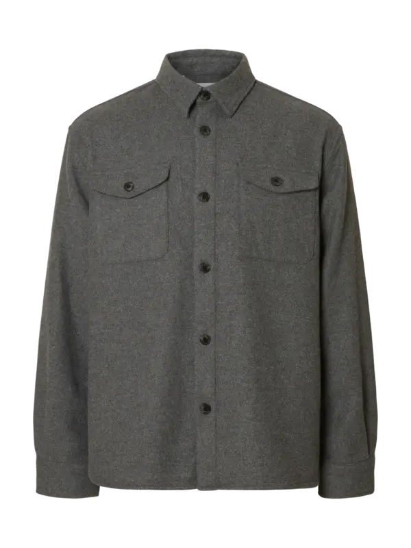SELECTED Selected Hommes Laine Chemise 16086503